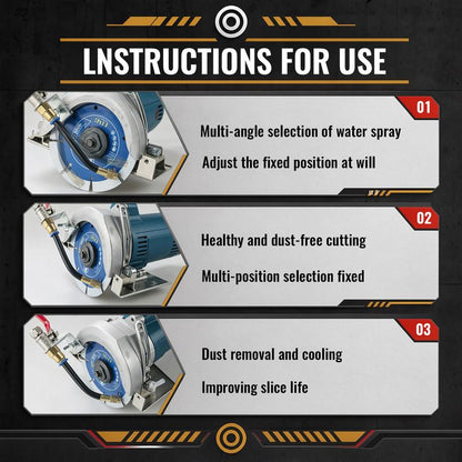 Angle Grinder Dust Remover Water