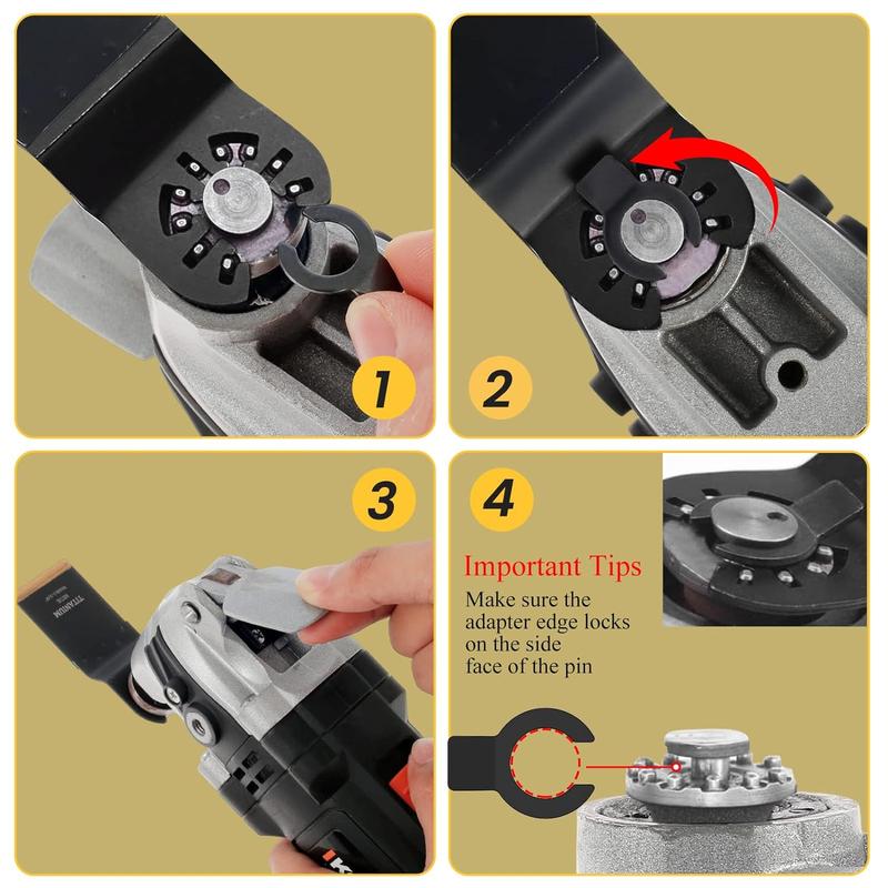 10Pcs Professional Japanese Teeth Fast Cutting Oscillating Blade